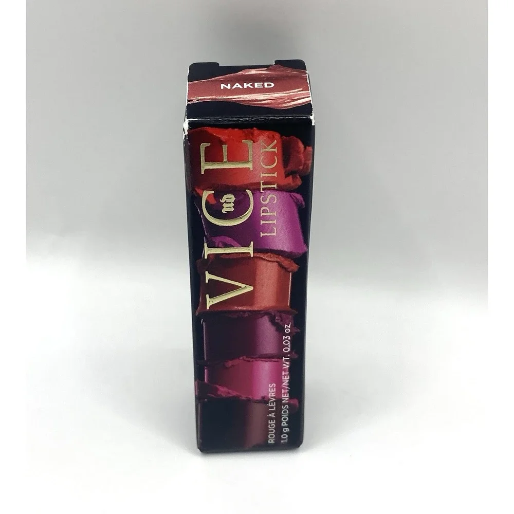 Urban Decay Vice Lipstick Naked (Cream) Travel Size .03 oz NIB